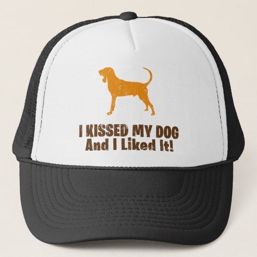 Casquette Coonhound noir et bronzage (Devant)