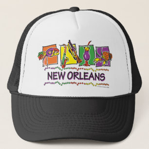 Casquette copie Nouveau-ORLÉANS-CARRé-ENV
