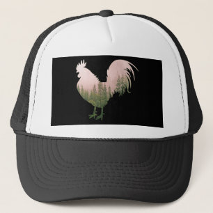 CASQUETTE COQ DE LA NATURE STYLE FORET