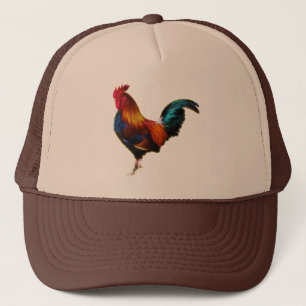 Casquette Coq de leghorn de Fractalius