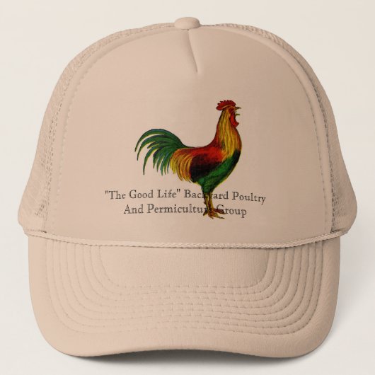 Casquette Coq de rouge d'île de Rhode (Devant)