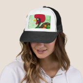 Casquette Coq typique de Barcelos (En situation)