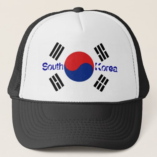 Casquette coréen de souvenir de drapeau de la (Devant)