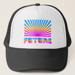 CASQUETTE COREY TIGER 1980 RETRO FUTURE SUNBURST JAPONAIS