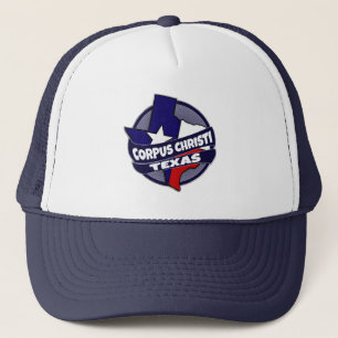 Casquette Corpus Christi Texas drapeau feu camionneur chapea