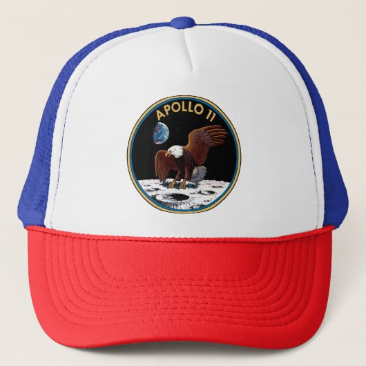 Casquette Correctif de mission Apollo 11 (Devant)