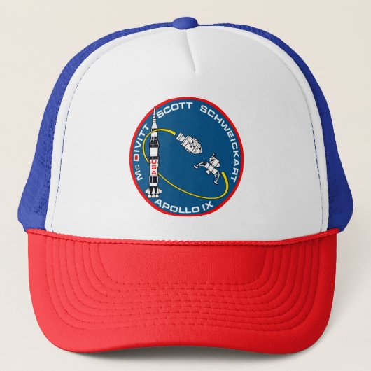 Casquette Correctif de mission Apollo 9 (Devant)