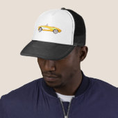 Casquette Corvette 1961 C1 : Finition jaune : (En situation)