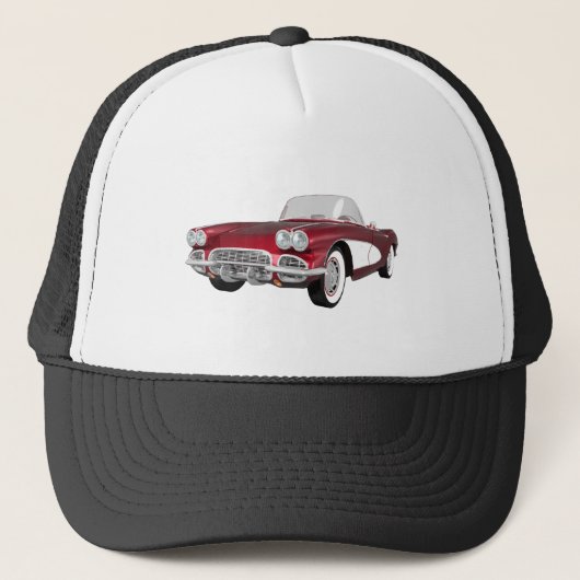 Casquette Corvette 1961 C1 : La sucrerie Apple finissent : (Devant)