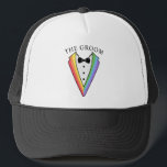 Casquette Costume de mariage gay LGBTQ <br><div class="desc">Chapeau de camionneur Costume de mariage gay LGBTQ </div>