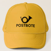 Casquette Costume de postière Post Carnaval Postbotin (Devant)