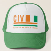 Casquette Cote d'Ivoire ISO Code Design (Devant)
