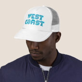 Casquette Côte Ouest. (En situation)