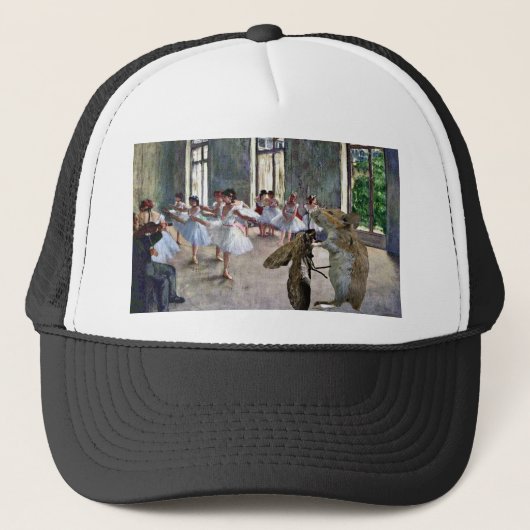 Casquette Cotillion de papillon et de souris (Devant)