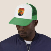 CASQUETTE COUCHER DE SOLEIL  (En situation)