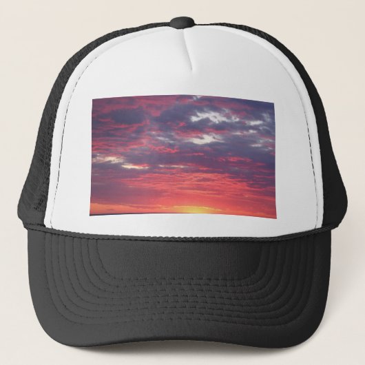 Casquette coucher de soleil (Devant)