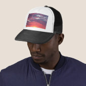 Casquette coucher de soleil (En situation)