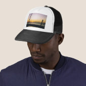 Casquette Coucher de soleil d'Aruba (En situation)