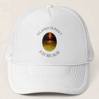 Casquette Coucher de soleil sur l