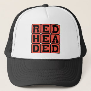 Casquette Couleur de cheveux roux