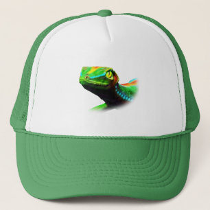 Casquette Couleurs arc-en-ciel Gecko Lizard