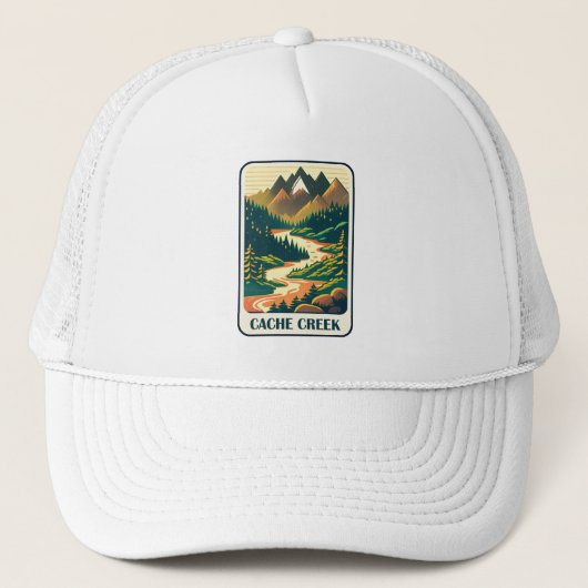 Casquette Couleurs de Cache Creek California (Devant)