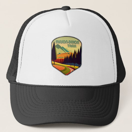 Casquette Couleurs du sentier Mason-Dixon (Devant)