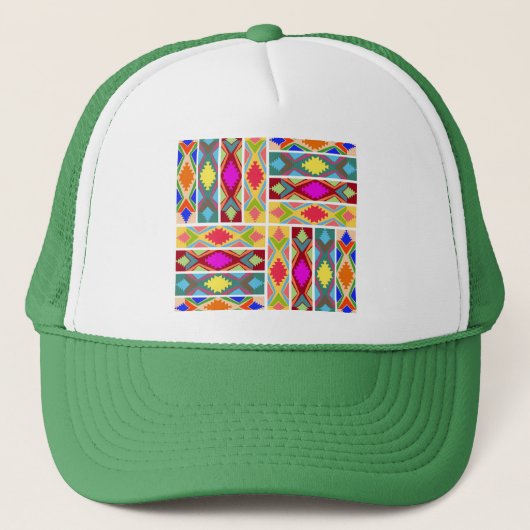 Casquette Couleurs ethniques (Devant)
