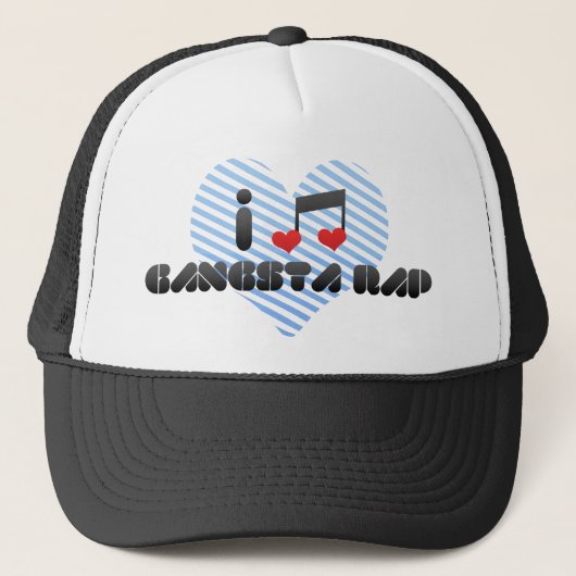 Casquette Coup sec et dur de Gangsta (Devant)