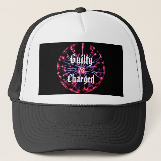 Casquette Coupable d'une balle plasma accusée (Devant)