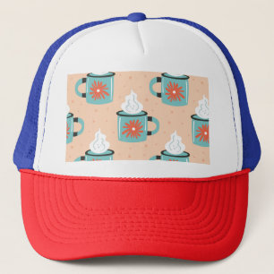 Casquette Coupe bleu clair Motif sans voile.