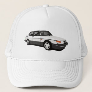Casquette Coupé Turbo Saab 900 blanc