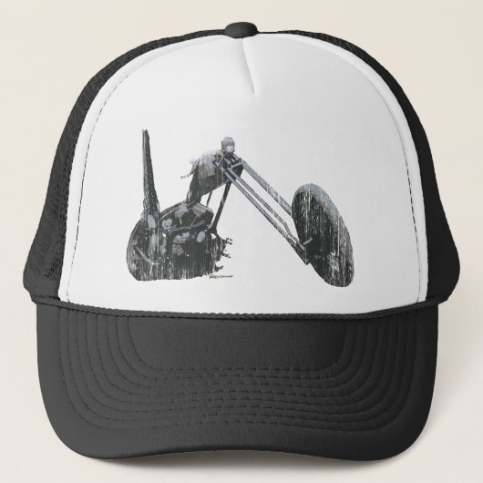 Casquette Couperet fait sur commande vintage iconique de (Devant)