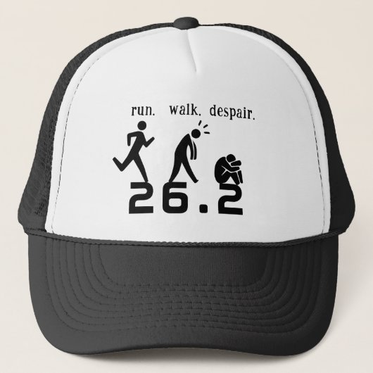 Casquette Courez. Marche. Désespoir. (Devant)