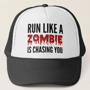 Casquette Courir comme si un zombie vous poursuivait