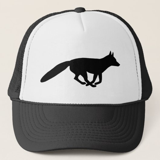 Casquette Courir Fox Silhouette (Devant)