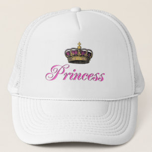 Casquette Couronne de princesse dans les roses indien