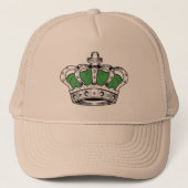 Casquette Couronne - Vert (Devant)