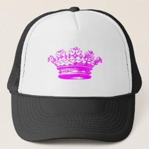Casquette Couronne vintage - Magenta