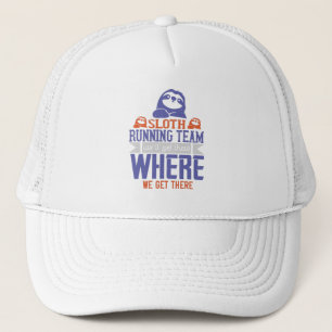 Casquette Course - Équipe de course de paresseux