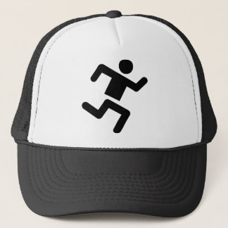 Casquette course sportive de sprinter