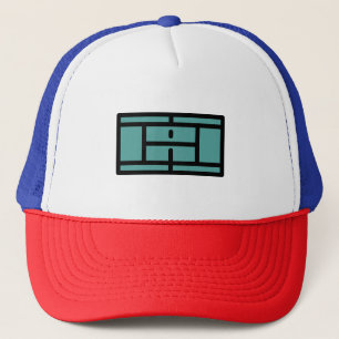 Casquette court de tennis