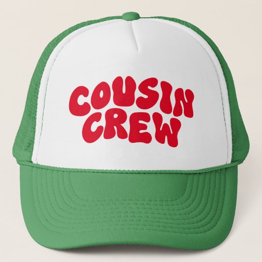 Casquette Cousin Creative Christmas Matching Famille Réunion (Devant)