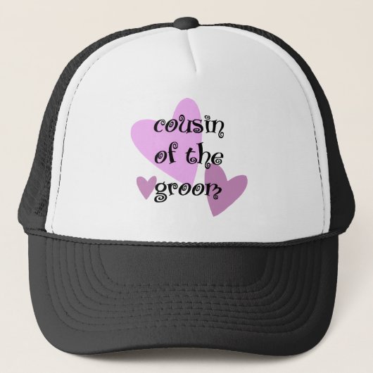Casquette Cousin du marié (Devant)