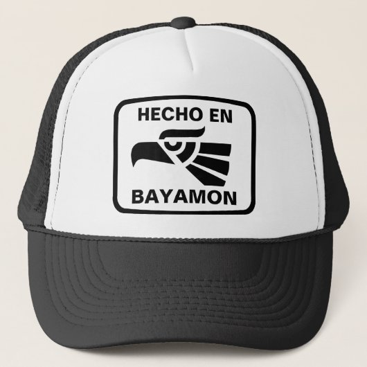 Casquette Coutume de personalizado d'en Bayamon de Hecho (Devant)