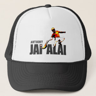 Casquette Coutume, sport Basque Jai Alai/logo de Cesta Punta