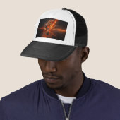 Casquette Couvercle PitDriver Lava Lightning PitZilla (En situation)