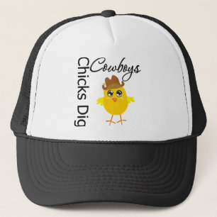 Casquette Cowboys de fouille de poussins