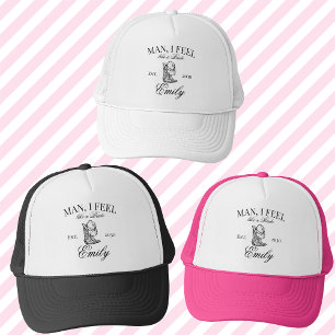 Casquette Cowgirl personnalisée Bacheloro Party Social Club
