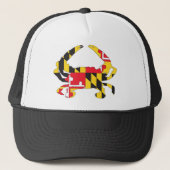 Casquette Crabe de drapeau de DM d'amour (Devant)